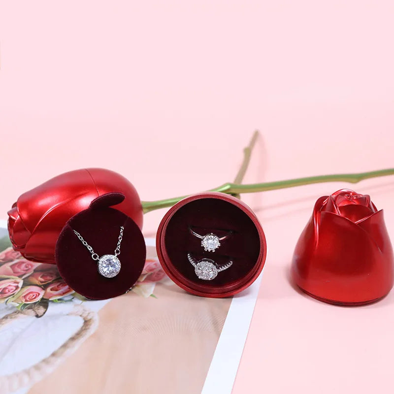 Rose Heart Necklace